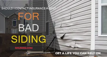Bad Siding? Contact Your Insurance Agent for Coverage