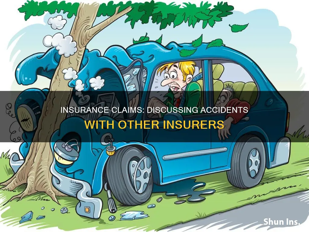 should I discuss accident with other person