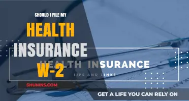 Should You File Health Insurance with W-2? Key Insights