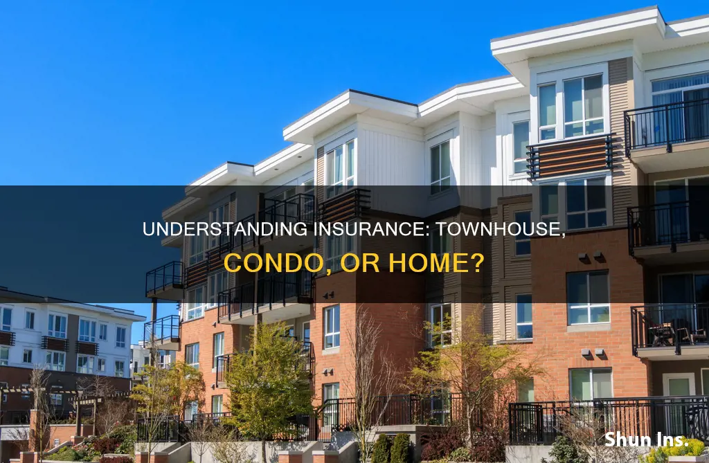 should I get homeowners or condo insurance for a townhouse