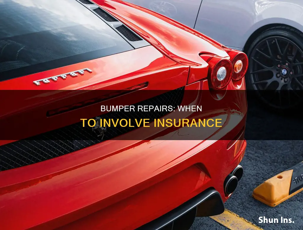 should I go through insurance bumper