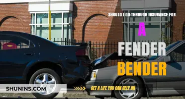 Fender Bender: When to Involve Insurance?