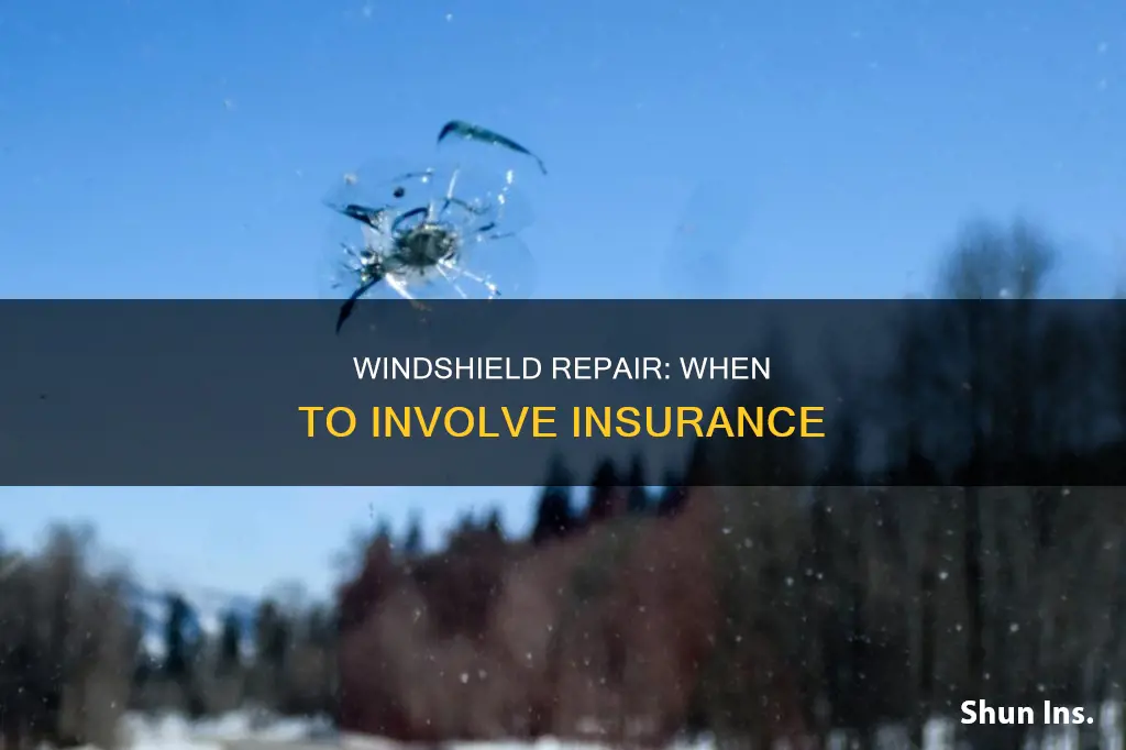 should I go through insurance for cracked windshiled