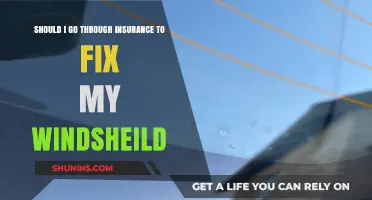 Fixing Your Windshield: When to Involve Insurance