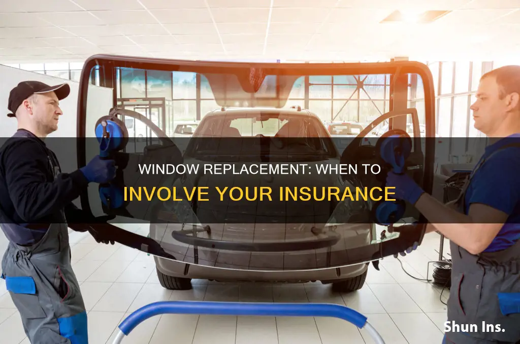 should I go through my insurance to replace window