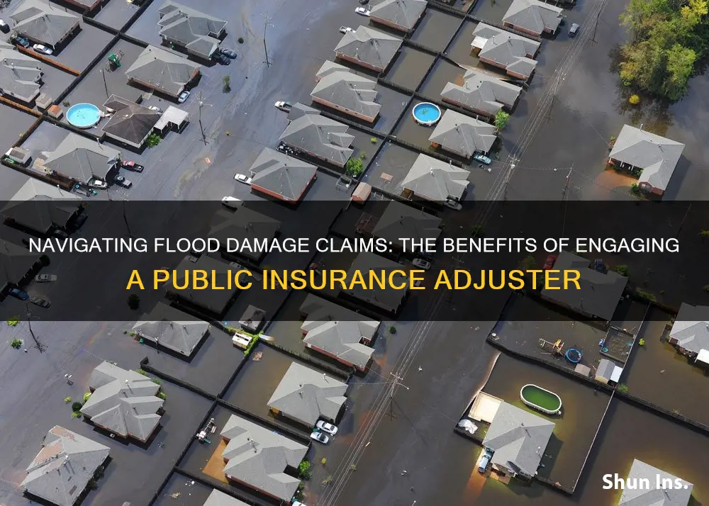 should I hire a public insurance adjuster after flood damage