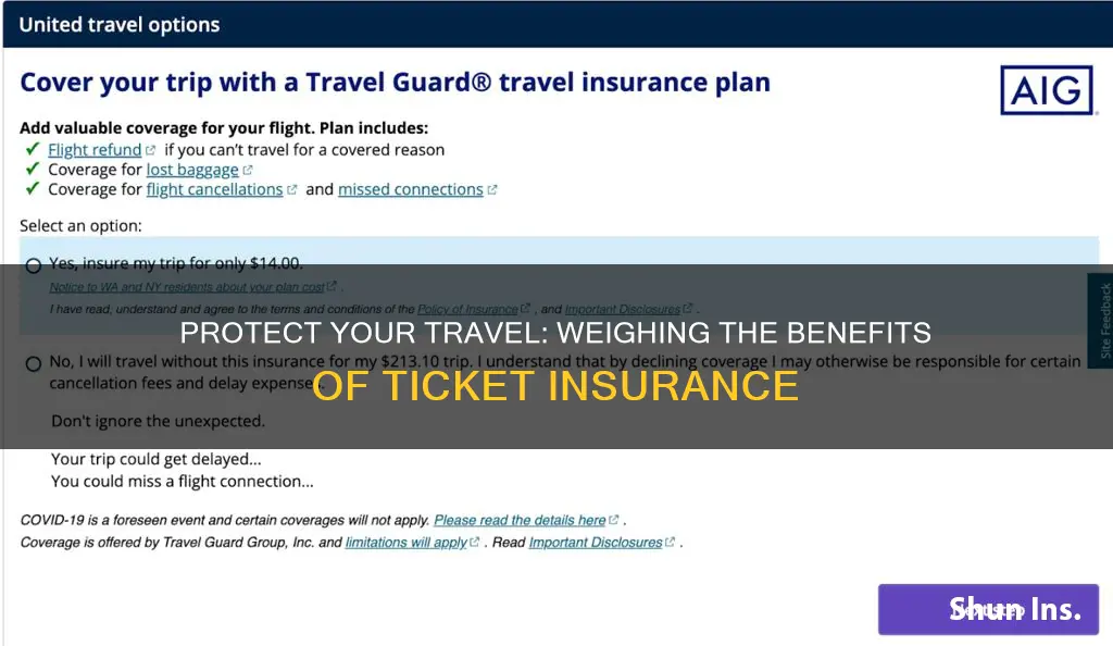 should I insure my airline ticket