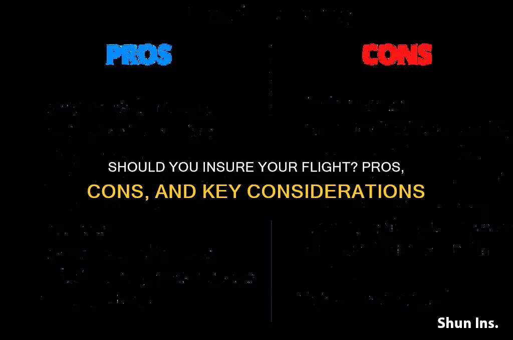 should i insure my flight