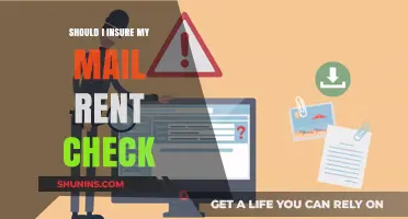 Insuring Your Mailed Rent Check: Is It Necessary?
