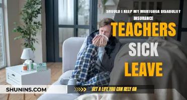 Sick Leave and Mortgage Disability Insurance: What Teachers Need