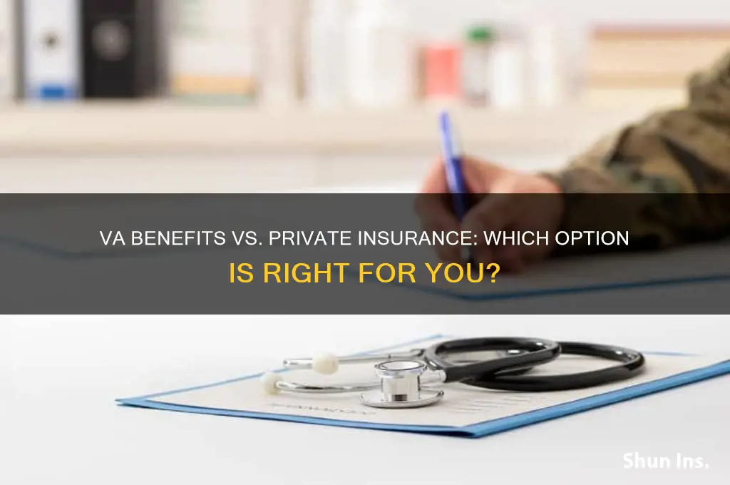 should i keep private health insurance having va