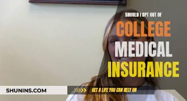 Navigating College: Opting Out of Medical Insurance