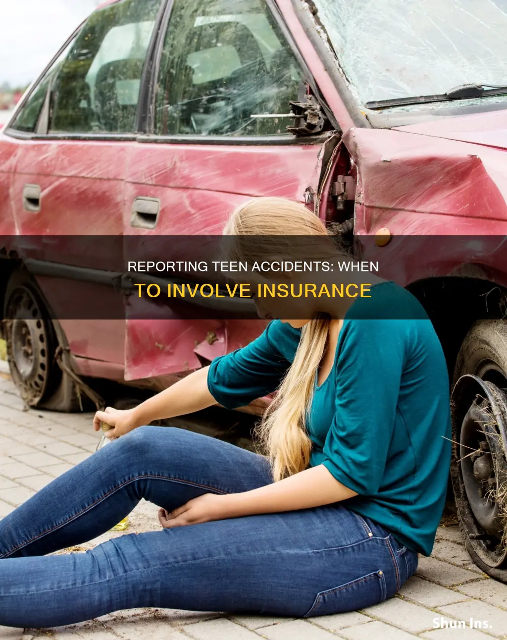 should I report a teen accident to insurance