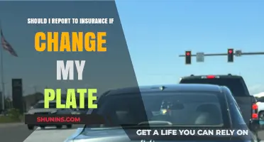 How Car Plate Changes Affect Your Insurance