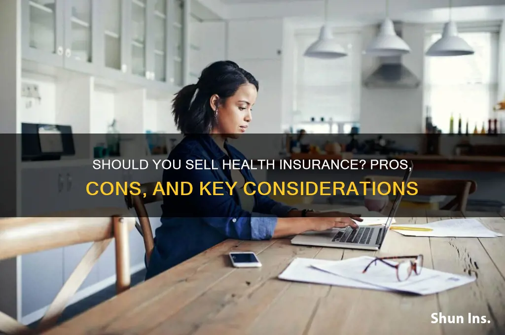 should i sell health insurance