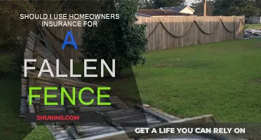 Homeowners Insurance: Fallen Fence Covered?