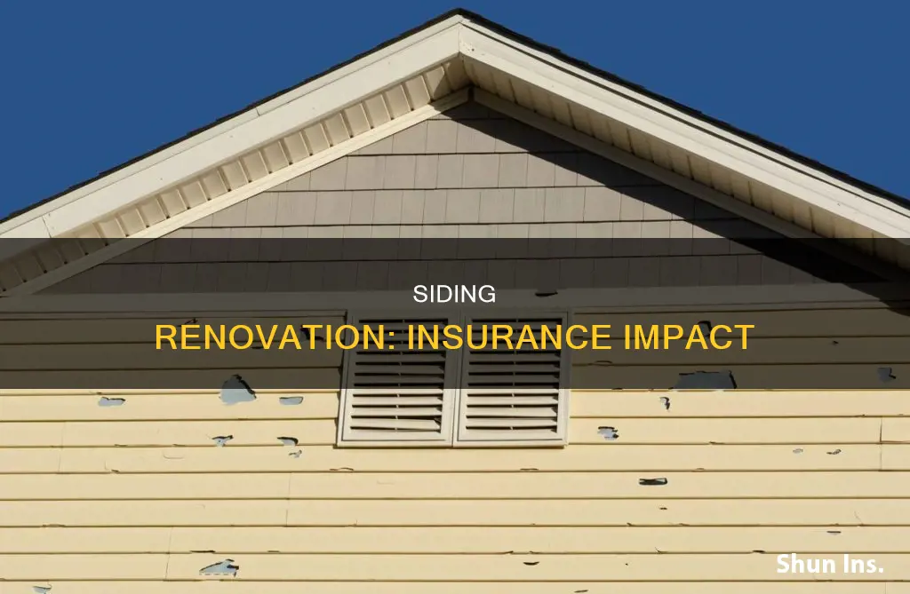 should new siding change your insurance