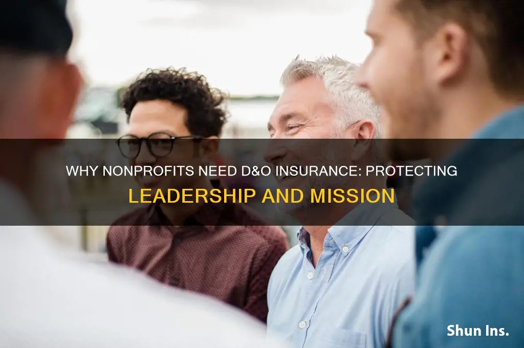 should nonprofit have d&o insurance
