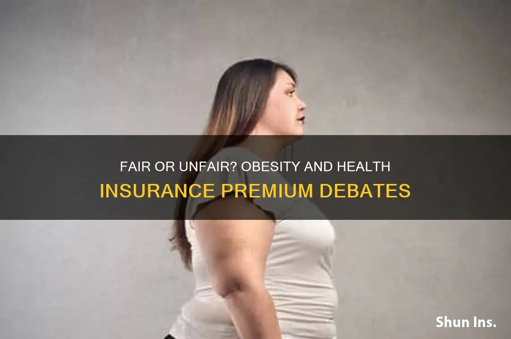 should obese people be charged more for health insurance