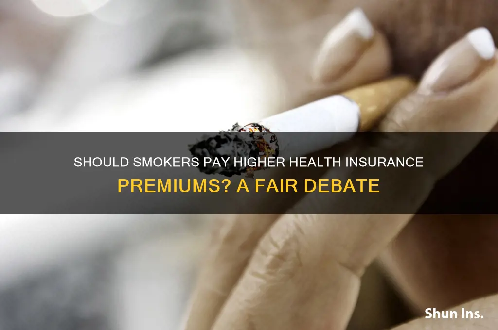 should smokers be charged more for health insurance