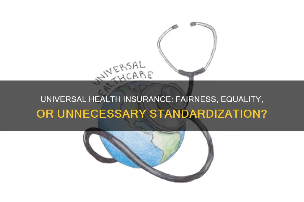 should we all have the same health insurance