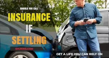 Insurance Claims: Settling Without Calling, Good Idea?