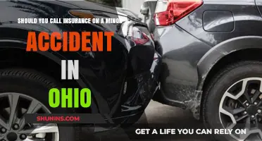 When to Call Insurance After a Minor Accident in Ohio