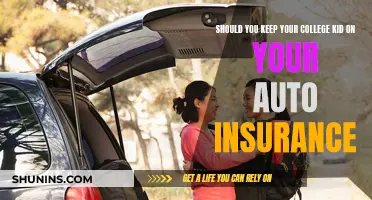 Auto Insurance: College Kids, Keep Them Covered or Cut Loose?