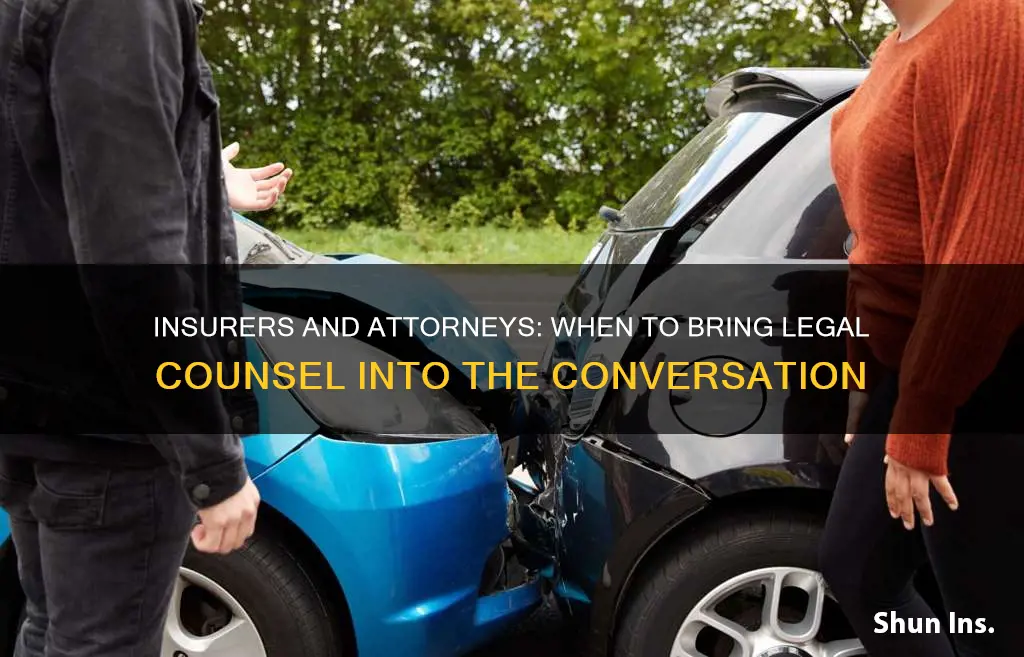 should you mention an attorney to insurance adjuster