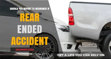 Rear-Ended Accidents: To Report or Not?