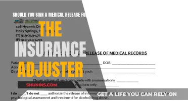 Medical Release: Should You Sign for Insurance Adjuster?