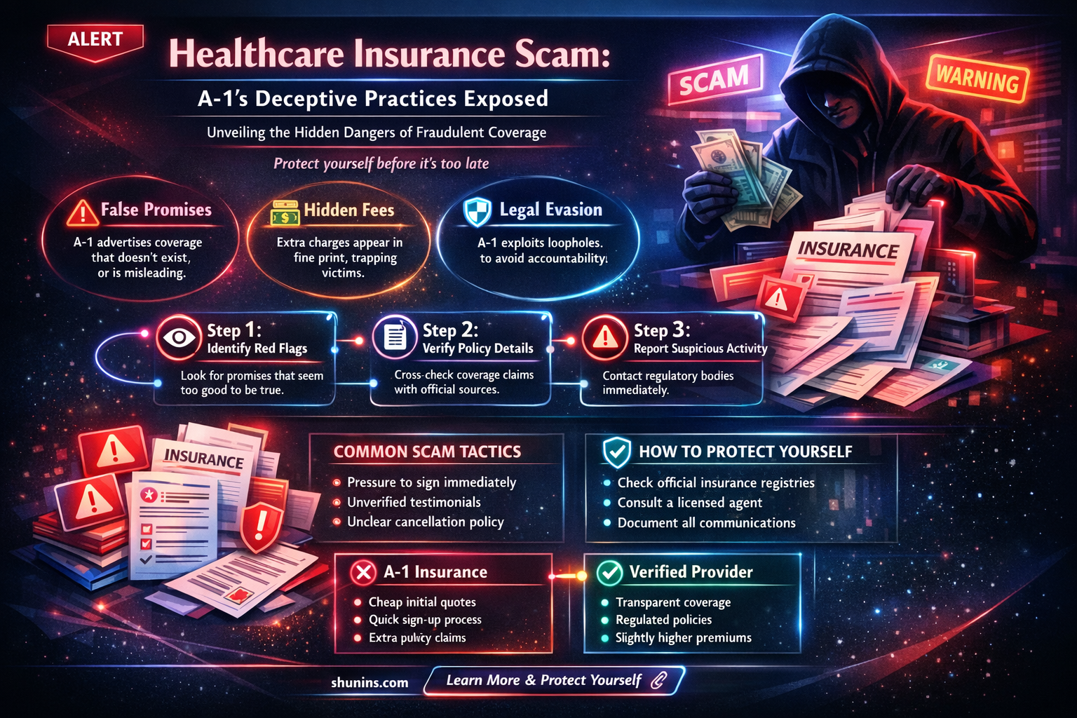 a-1 healthcare insurance scam