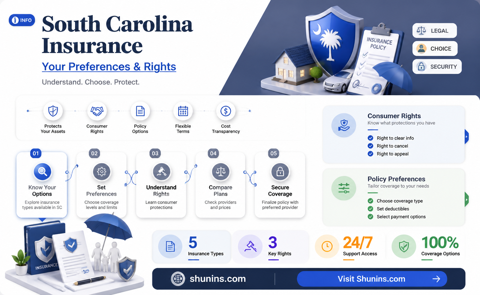 am i bound by south carolina insurance preference disclosure