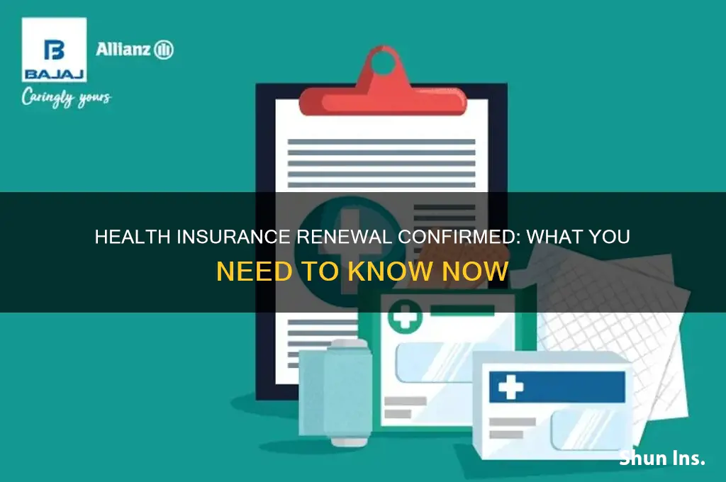 was my health insurance renewed
