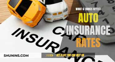 Factors Affecting Auto Insurance Rates: 6 Key Elements