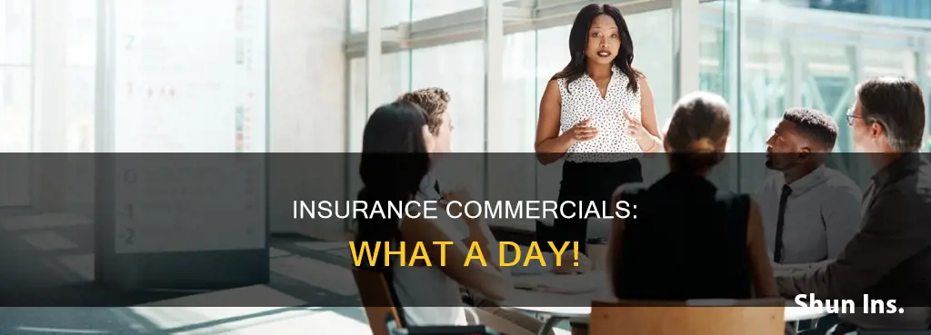 what a day insurance commercial