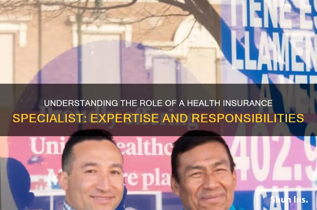 what a health insurance specialist does