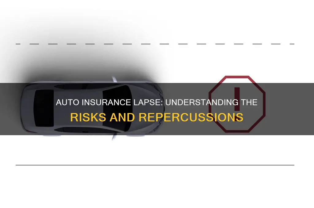 what a lapse in auto insurance really means