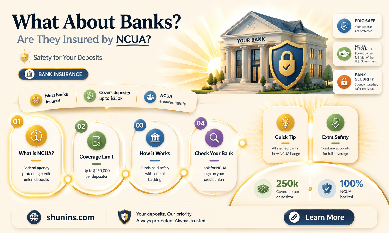 are banks insured by ncua