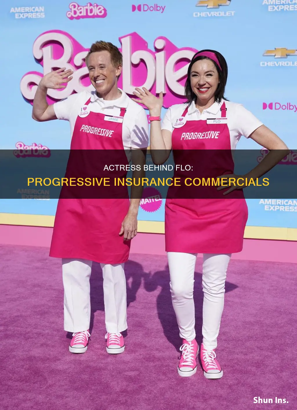 what actress plays flo insurance commercials
