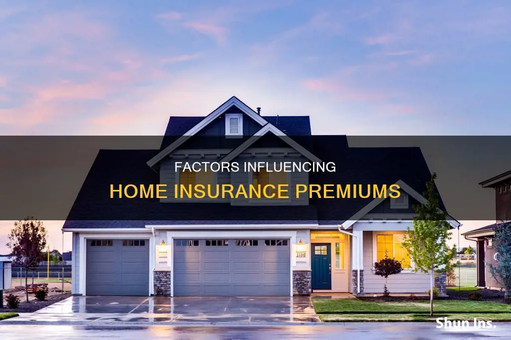 what affects homeowners insurance premium