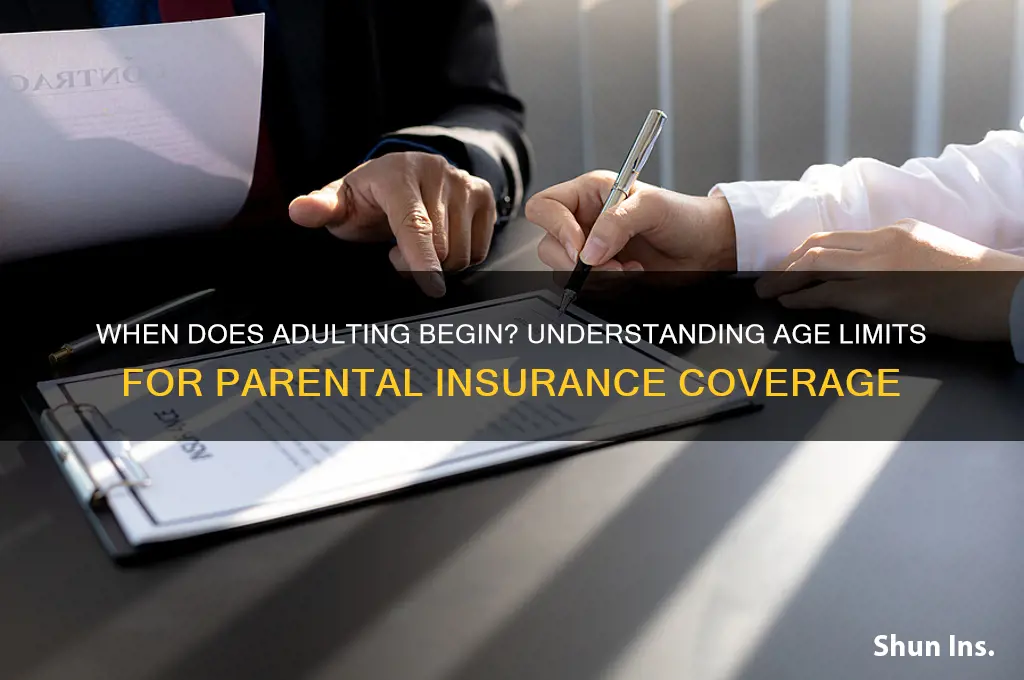 what age are you off your parents insurance