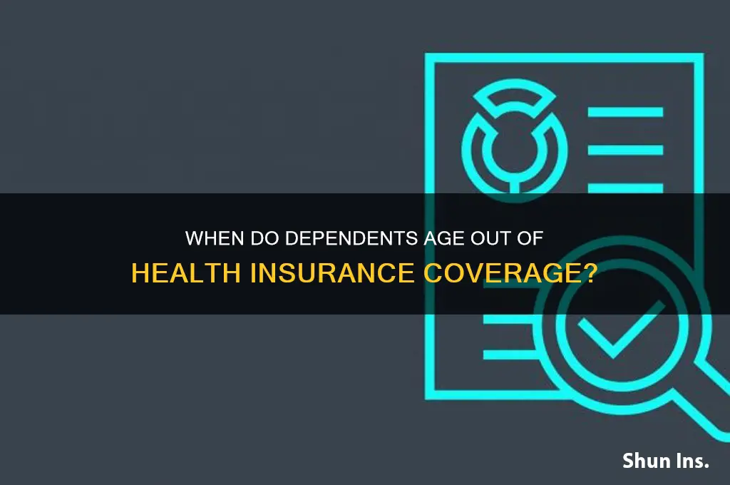 what age do dependents lose health insurance