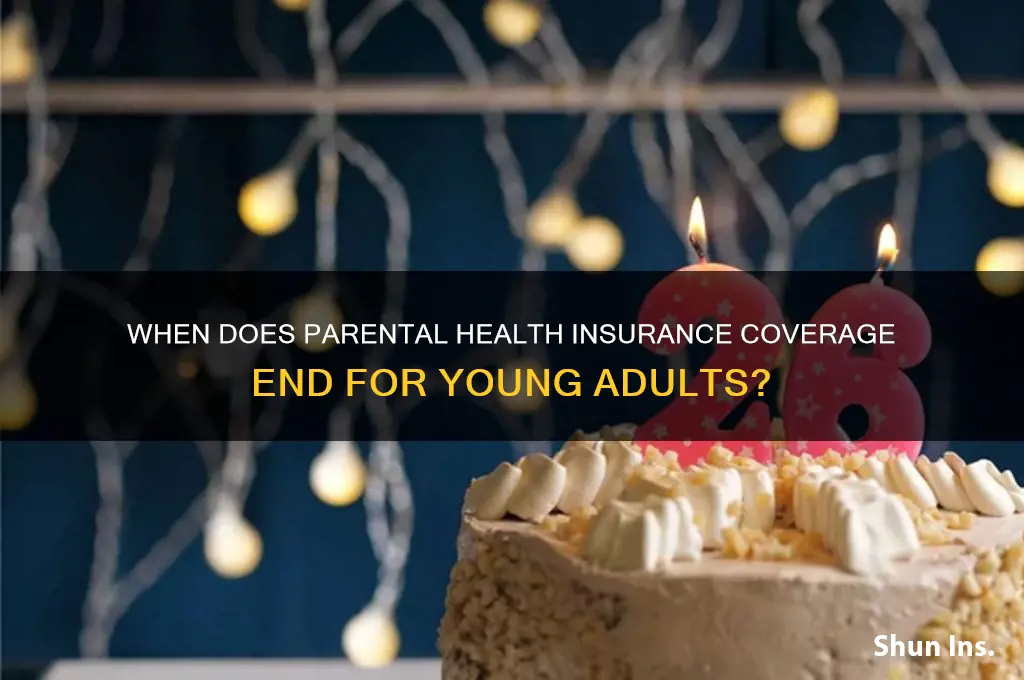 what age do i lose my health insurance from parents