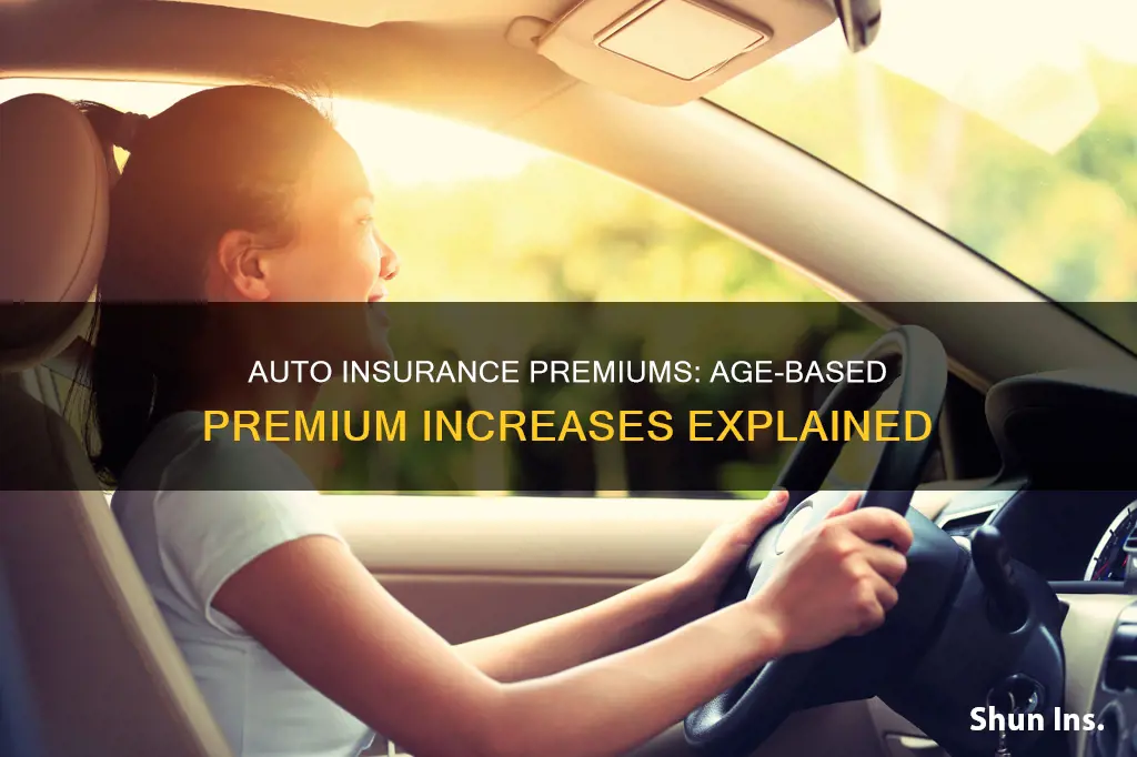 what age does auto insuran c e increase