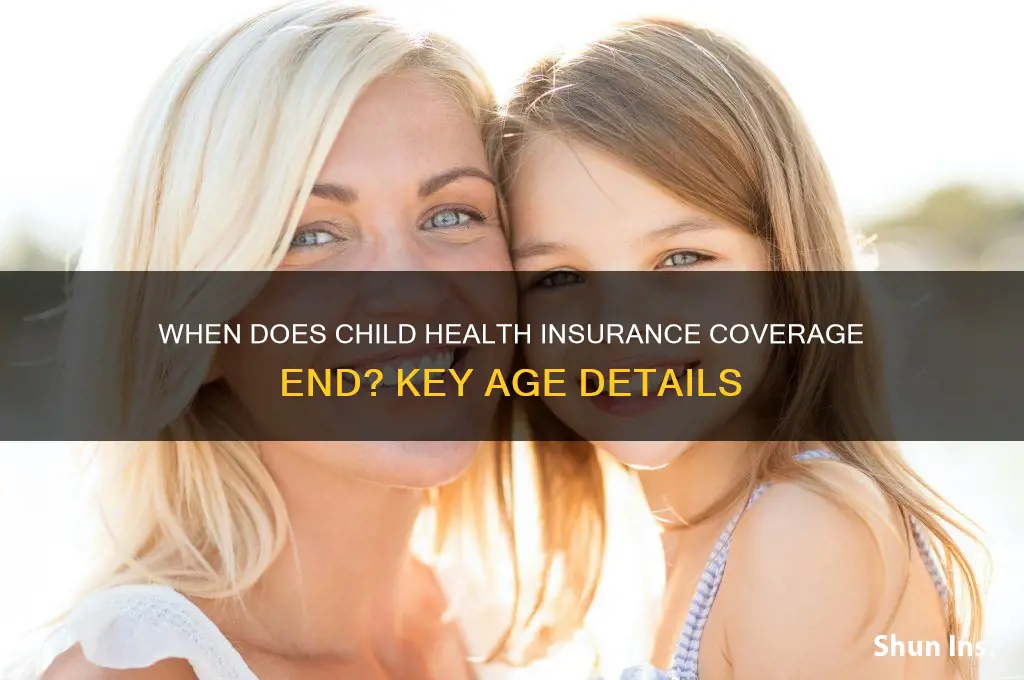 what age does health insurance terminate on a child