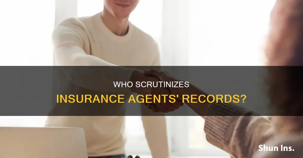 what agency examines insurance agents records
