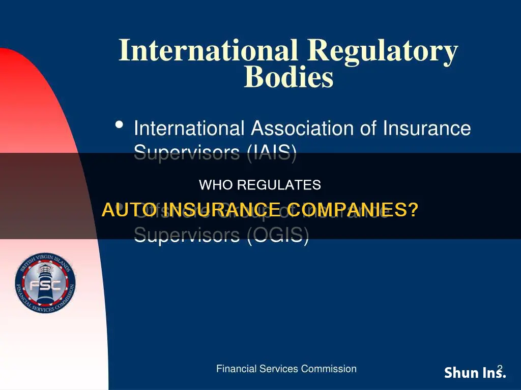 what agency oversees auto insurance companies