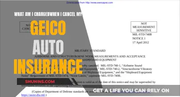 Canceling Geico Auto Insurance: What Fees Will I Incur?