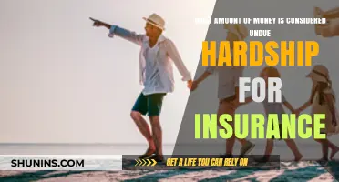 Insurance Hardship: How Much Money Is Too Much?